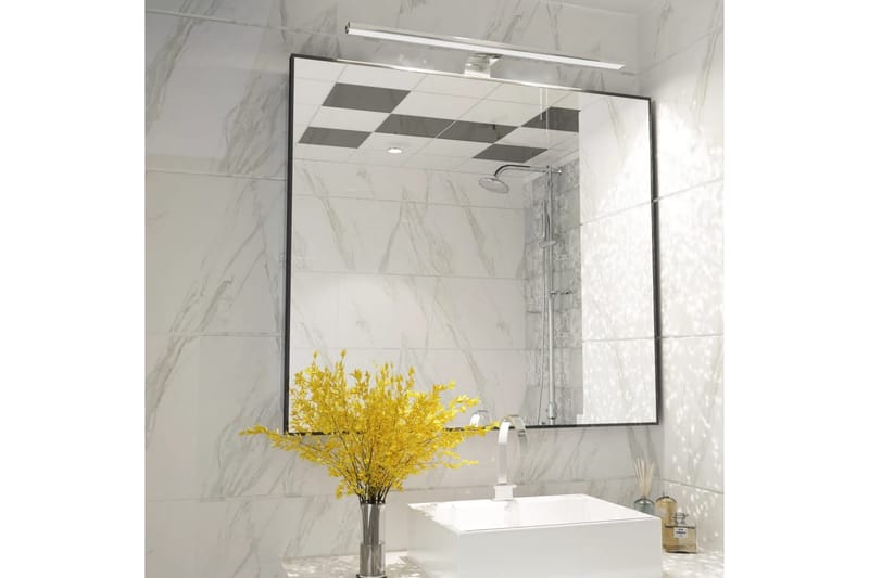 Spejllampe 8 W Kold Hvid - Sølv - Badeværelseslampe væg