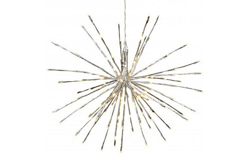 Firework sølv 120L - Star Trading - Øvrig julebelysning