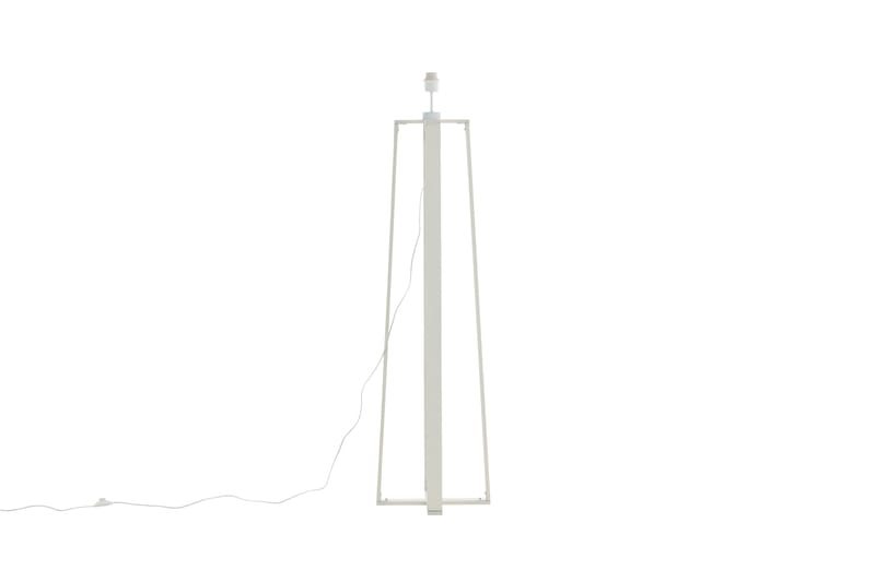 Careyn Gulvlampe - Glas/Sort/Hvid - Soveværelse lampe - Stuelampe - Gulvlampe & standerlampe