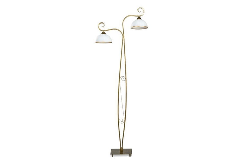 Wivara Lp2 gulvlampe Guld - Scandinavian Choice - Soveværelse lampe - Stuelampe - Gulvlampe & standerlampe