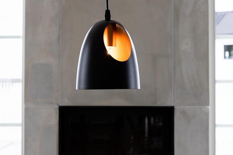 Lendale Pendel Dimmer LED Lille Sort/Kobber - Loftlampe køkken - Vindueslampe hængende - Vindueslampe - Pendellamper & hængelamper - Soveværelse lampe - Stuelampe