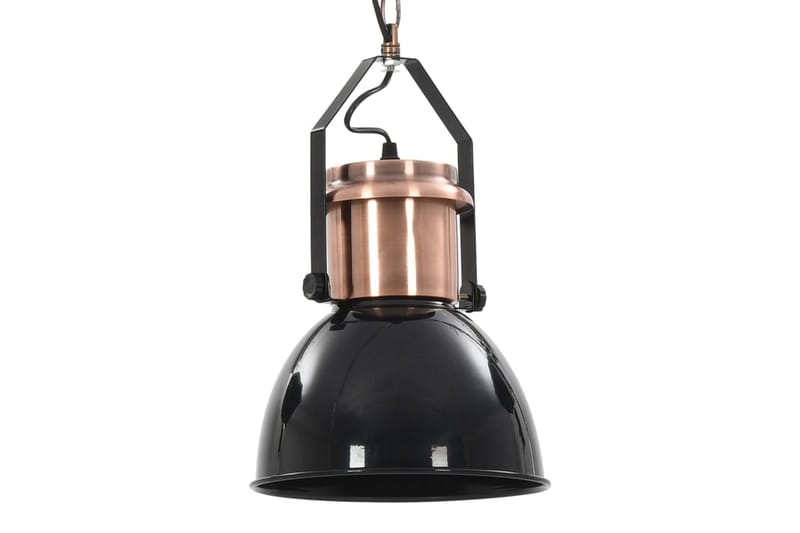 Loftslampe 2 Stk. Rund E27 Sort - Sort - Loftlampe køkken - Vindueslampe hængende - Vindueslampe - Pendellamper & hængelamper - Soveværelse lampe - Stuelampe
