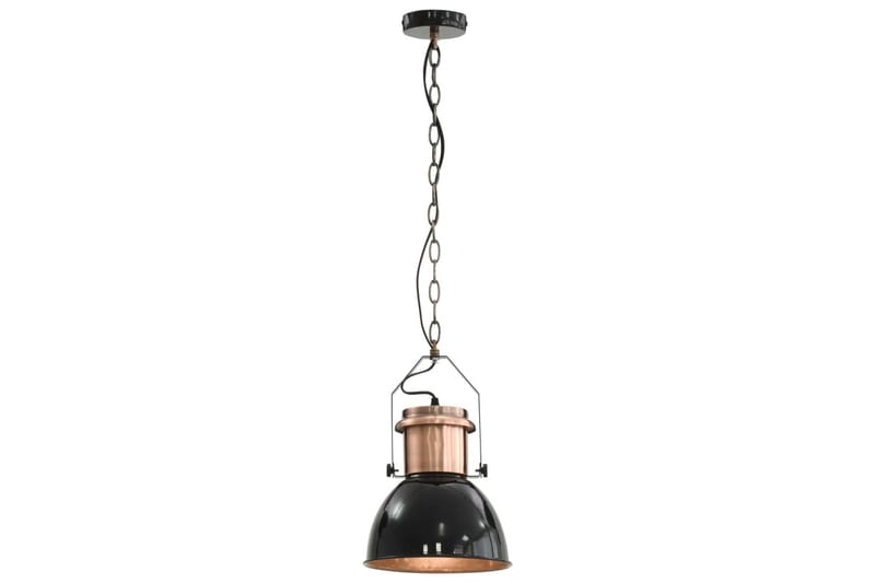 Loftslampe 2 Stk. Rund E27 Sort - Sort - Loftlampe køkken - Vindueslampe hængende - Vindueslampe - Pendellamper & hængelamper - Soveværelse lampe - Stuelampe