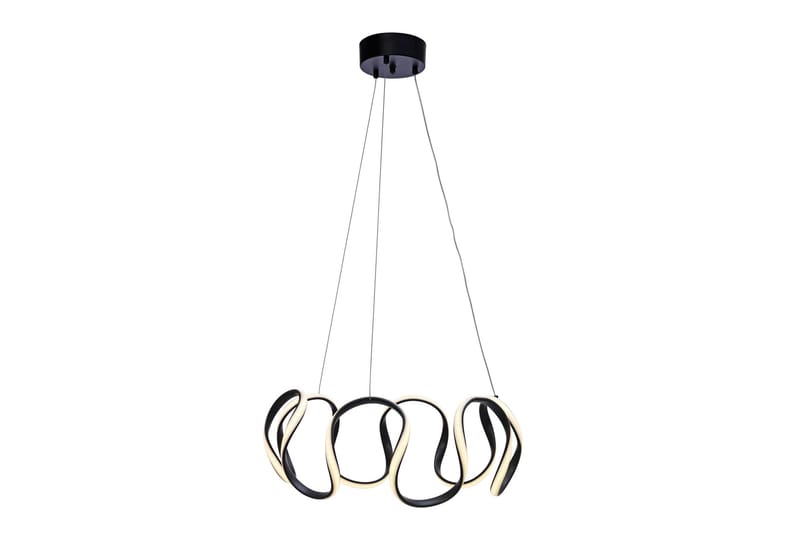 Cottex Wave Loftlampe - Sort - Pendellamper & hængelamper - Stuelampe - Vindueslampe - Vindueslampe hængende - Loftlampe køkken - Soveværelse lampe