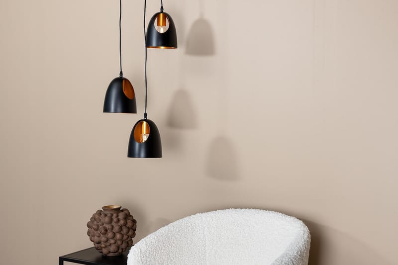 Lendale Pendel Dimmer LED Mellem Sort/Kobber - Loftlampe køkken - Vindueslampe hængende - Vindueslampe - Pendellamper & hængelamper - Soveværelse lampe - Stuelampe