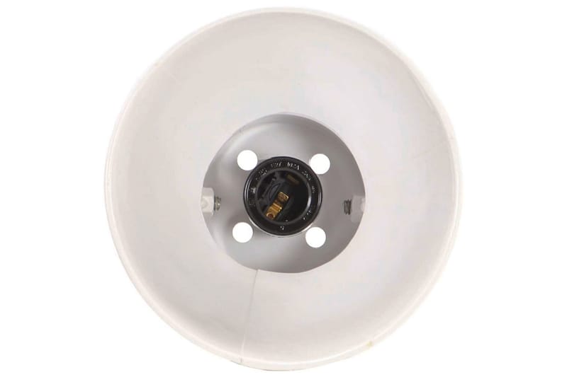 Industriel Væglampe 65X25 cm E27 Hvid - Hvid - Sengelampe væg - Soveværelse lampe - Væglampe - Vægarmatur