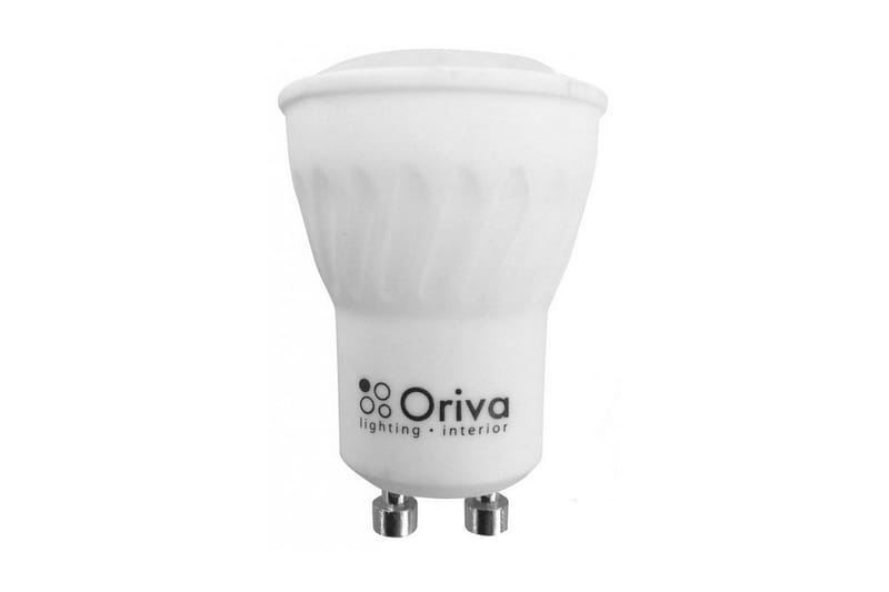 Oriva LED-lampa 4 cm Rund LED Dimbar GU10 - LED belysning - Glødepærer