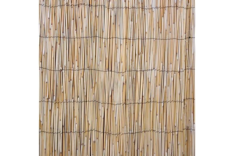 Bambushegn til haven 2x5 m natur - Skærmvæg - Rumdelere