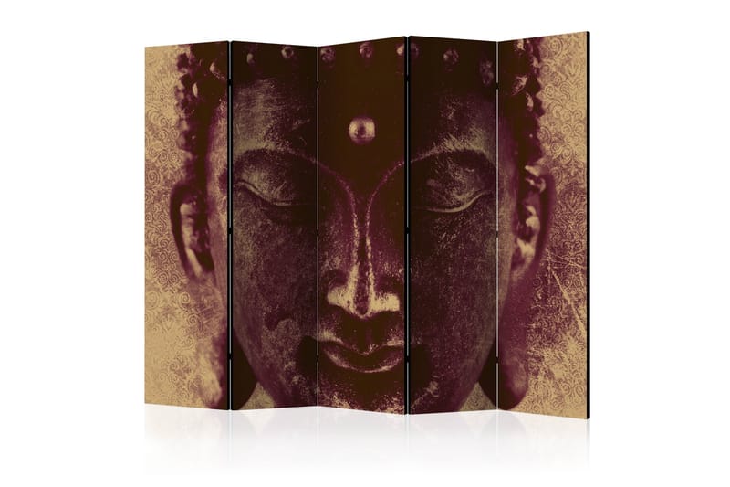 Rumdeler - Wise Buddha II 225x172 - Artgeist sp. z o. o. - Foldeskærm - Rumdelere