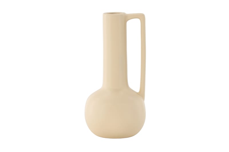 Allis Vase 18 cm Gul - Venture Home - Vaser - Blomstervase - Dekoration