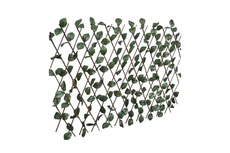pilehegn med espalier med kunstige blade 5 stk. 180 x 90 cm - Brun - Drivhustilbehør - Espailer