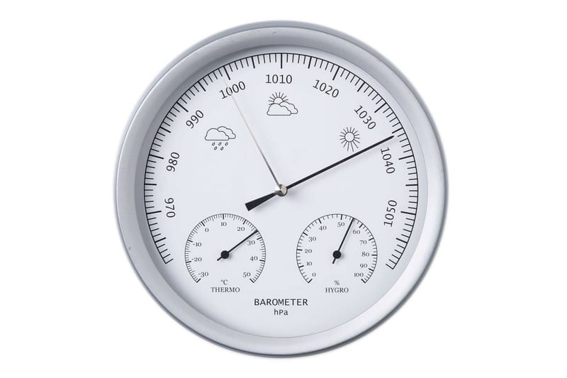 Nature 3-i-1 barometer med termo- og hygrometer 20 cm 608008 - Udendørstermometer - Termometer