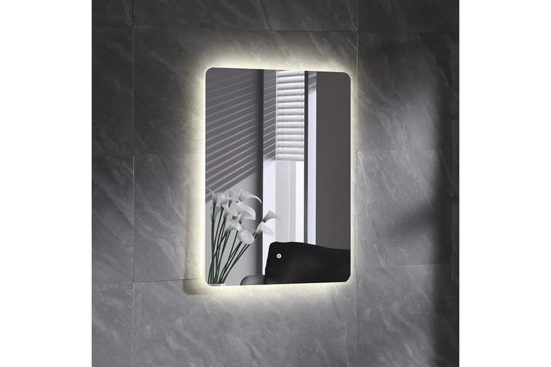 Bathlife Tindra 600 spejl - Hvid - Badeværelsesspejl - Badeværelsesspejl med belysning
