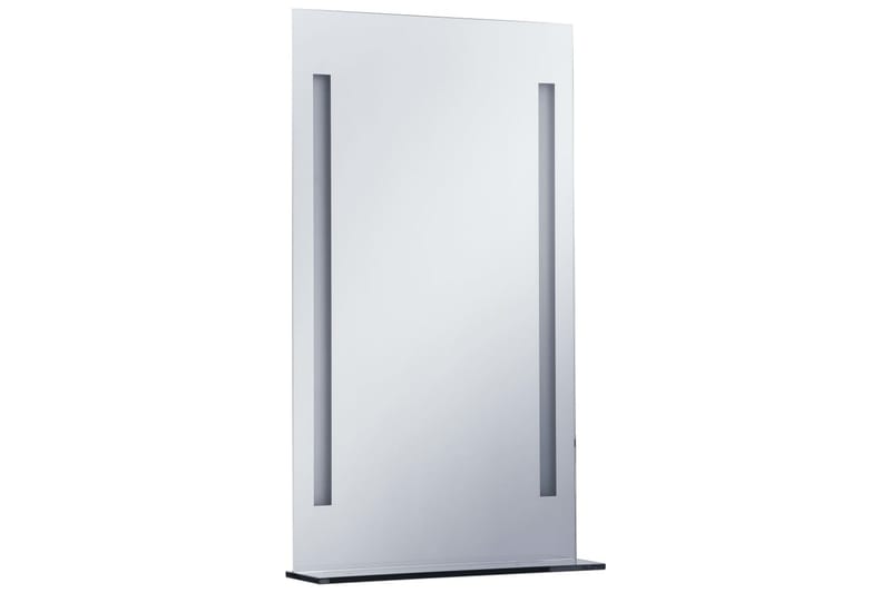 vægspejl med LED til badeværelset 60 x 100 cm - S�ølv - Badeværelsesspejl - Badeværelsesspejl med belysning