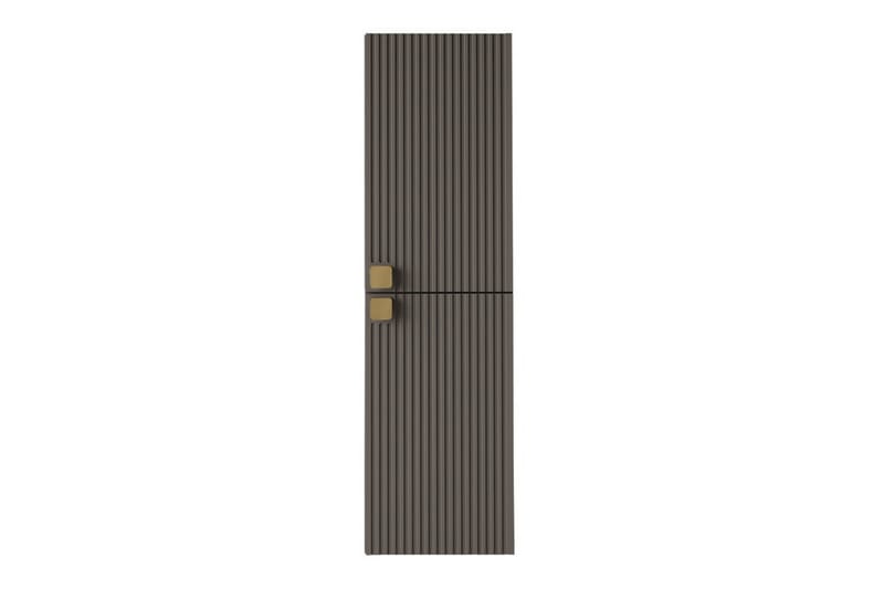 Glenndale Højskab til badeværelse 120 cm - Grå - Badeværelsesskab - Vasketøjsskab - Vægskabe & højskabe