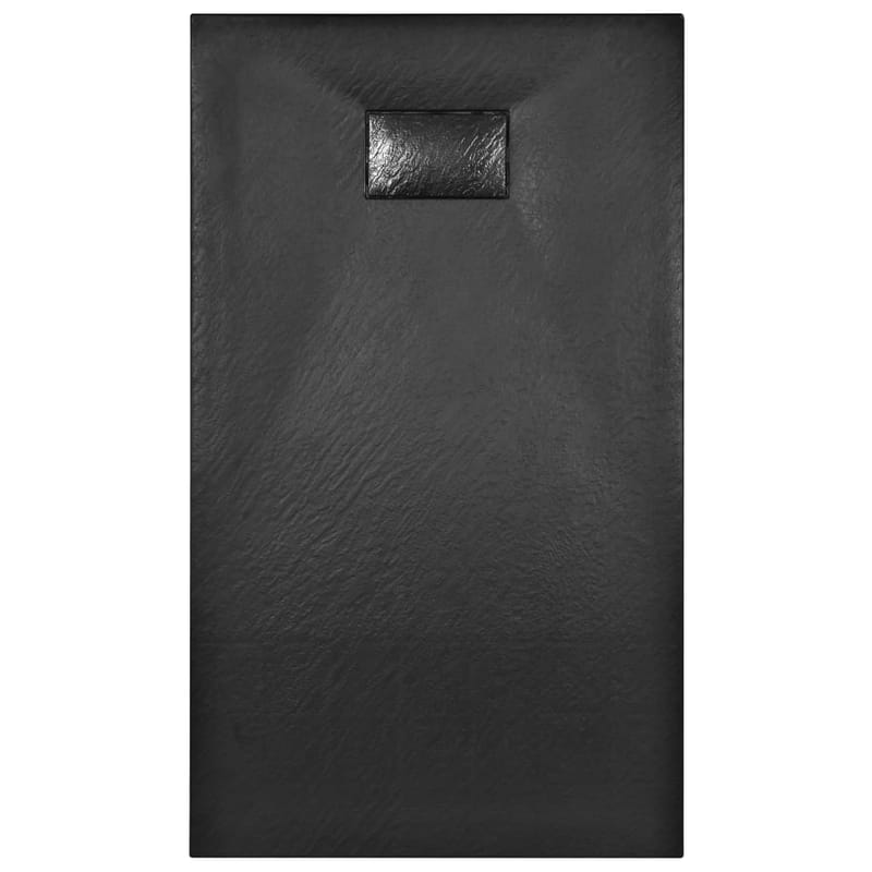 brusekar SMC 120 x 70 cm sort - Sort - Brusekar - Øvrige badeværelsestilbehør