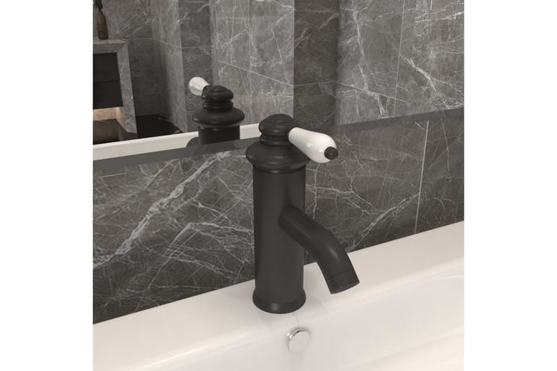 vandhane til badeværelseshåndvask 130x180 mm grå - Grå - Håndvaskarmatur