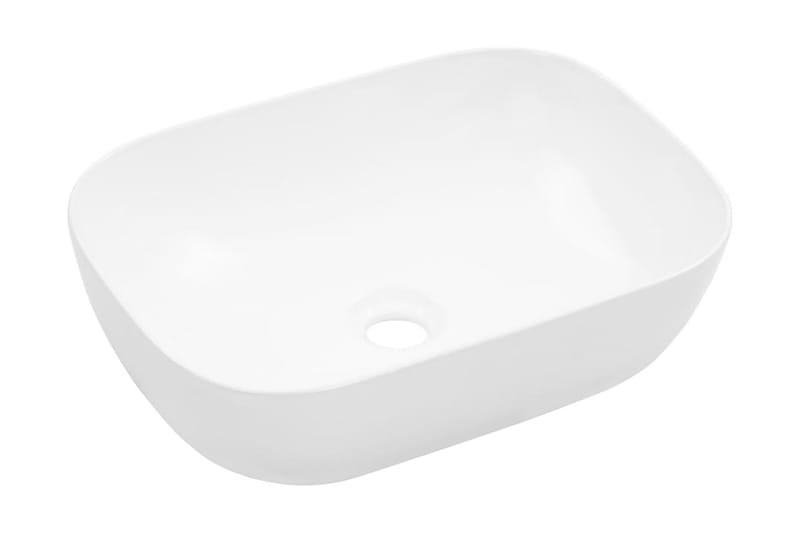 håndvask 45,5 x 32 x 13 cm keramik hvid - Hvid - Lille håndvask