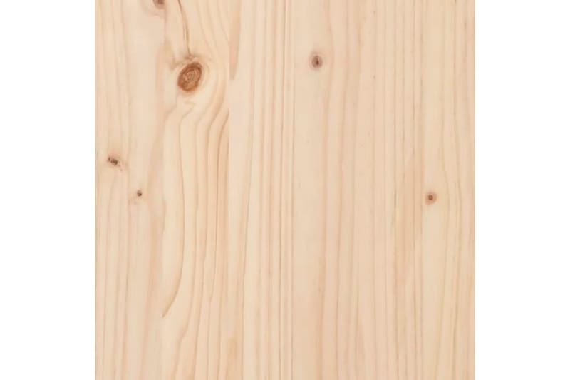 beBasic sengebord 40x35x61,5 cm massivt fyrretræ - Brun - Sengebord