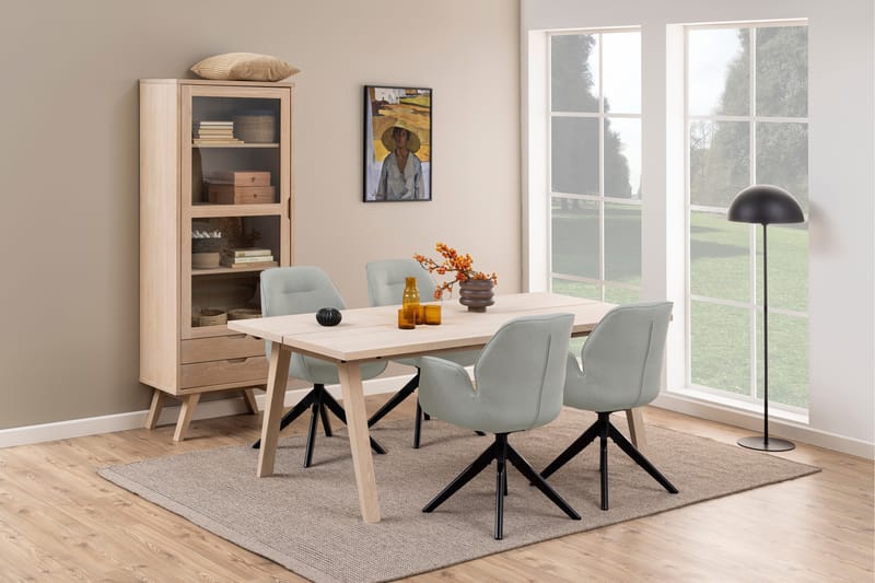 Kolinis Spisebord 200x95 cm - Hvid - Spisebord og køkkenbord