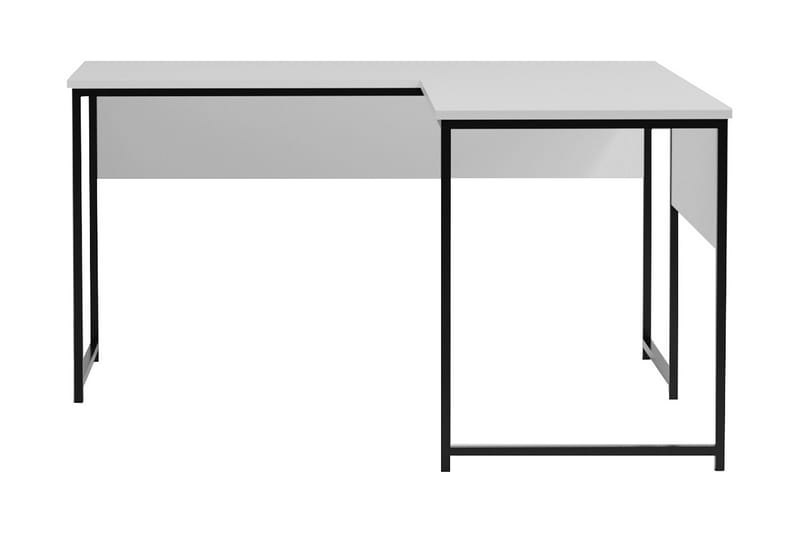 Sarisu Hjørneskrivebord 160 cm - Hvid/Sort - hjørneskrivebord