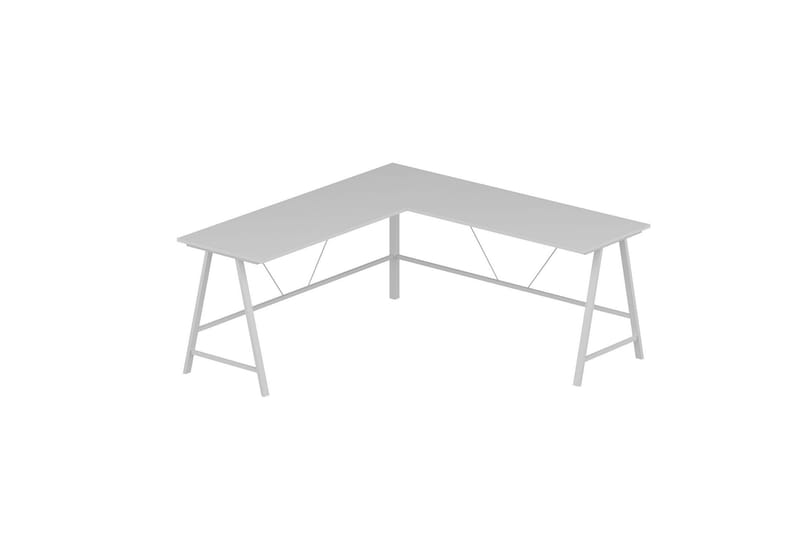 Nagender Skrivebord 180 cm - Hvid - Skrivebord