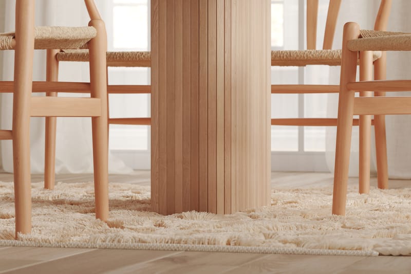 Kopparbo Spisebord 200-260 cm - Lyst hvidglaseret egetræ - Spisebord og køkkenbord