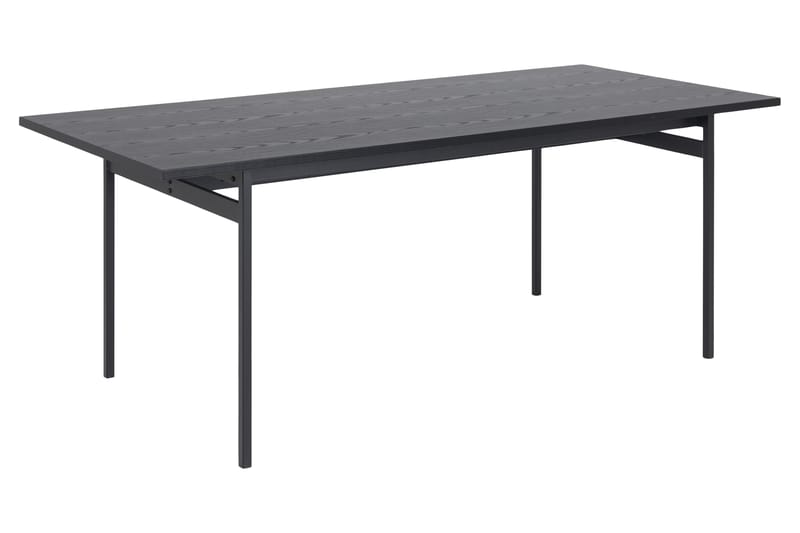 Mehoopany Spisebord 200x90 cm - Sort - Spisebord og køkkenbord
