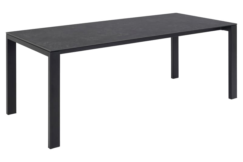 Misam Spisebord 200x90 cm - Sort - Spisebord og køkkenbord