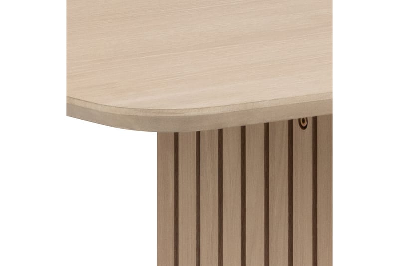 Saku Spisebord 220x105 cm - Hvid - Spisebord og køkkenbord