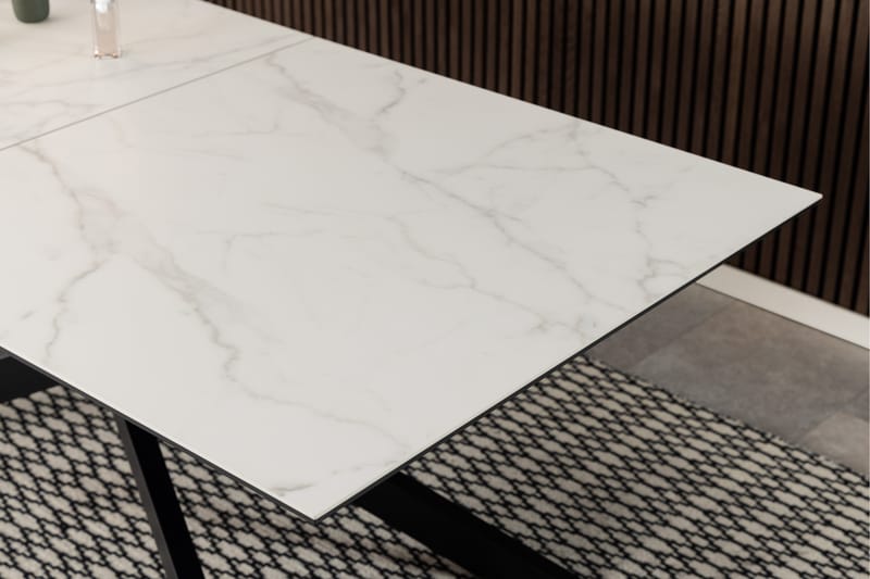 Salupa Spisebord 240x100 cm - Hvid - Spisebord og køkkenbord