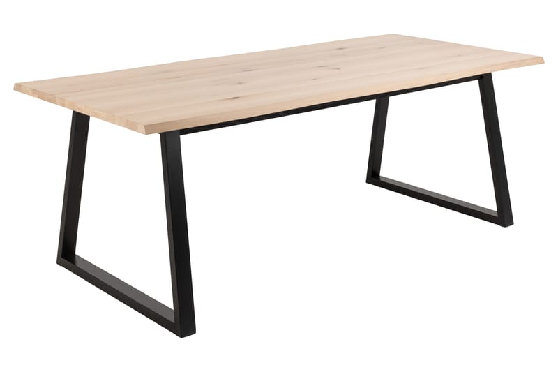 Saneha Spisebord 220x100 cm - Hvid - Spisebord og køkkenbord