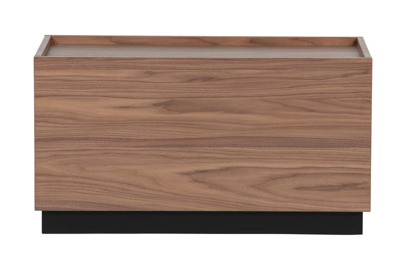 Cubbe Sofabord 82 cm - Valnøddebrun/Sort - Sofabord