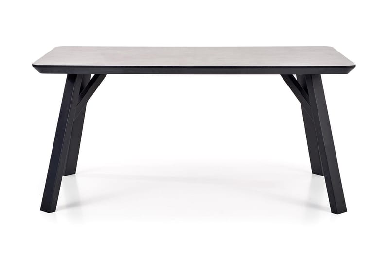 Bernice Spisebord 160 cm - Grå/Sort - Spisebord og køkkenbord