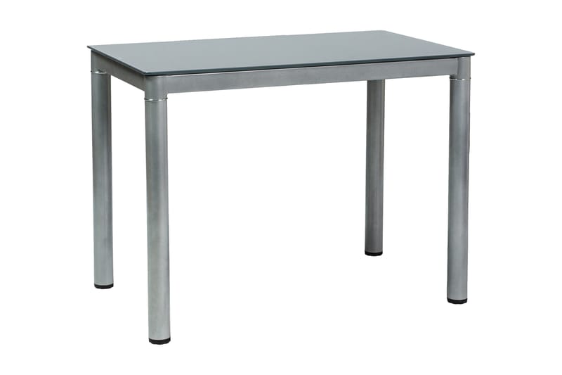 Galan Spisebord 100 cm - Glas/Grå - Spisebord og køkkenbord