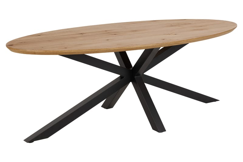 Ganesh Spisebord 220x100 cm - Natur - Spisebord og køkkenbord