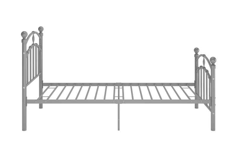 sengestel 100x200 cm metal grå - Grå - Sengeramme & sengestel
