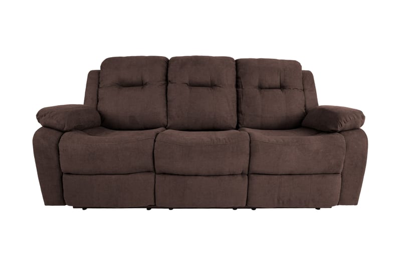 Dixon Reclinersofa 210x95x102 cm Brun - 3 personers sofa - 3 personers biograsofa & reclinersofa - Recliner sofaer
