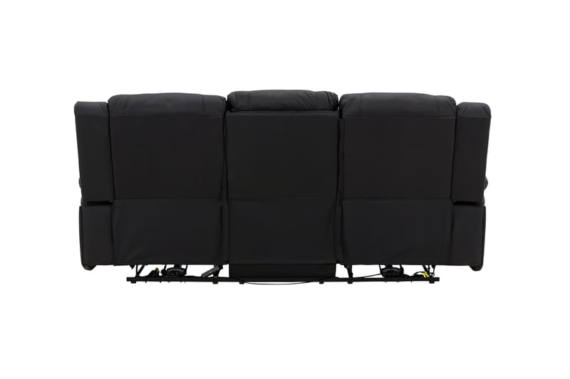 Singapore Reclinersofa 3-personers Sort - Venture Home - 3 personers biograsofa & reclinersofa - Recliner sofaer - 3 personers sofa