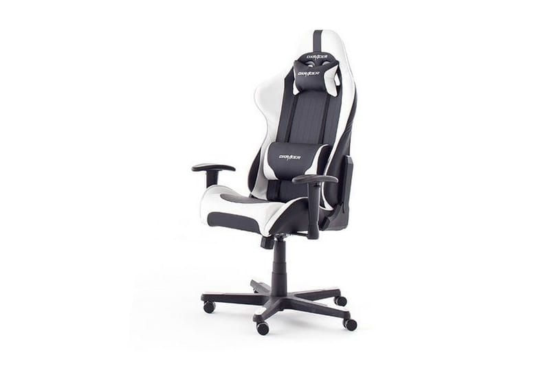 DXRacer Vit - Kontorstole & skrivebordsstole - Ergonomisk gamingstol - Gamer stole