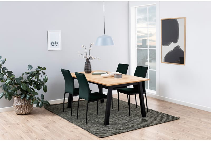 Oakton Spisestol - Grøn - Spisebordsstole & køkkenstole