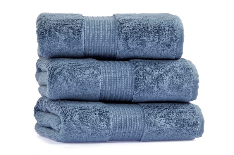 Morghyn Vaskeklud - Blå - Håndklæder