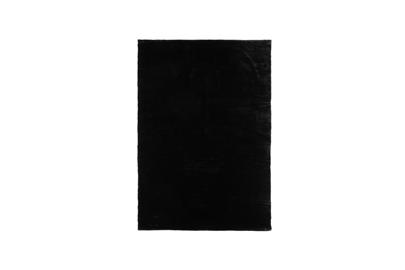 Merana Fladvævet tæppe Rektangulær 200x300 cm - Sort - Fladvævet tæppe