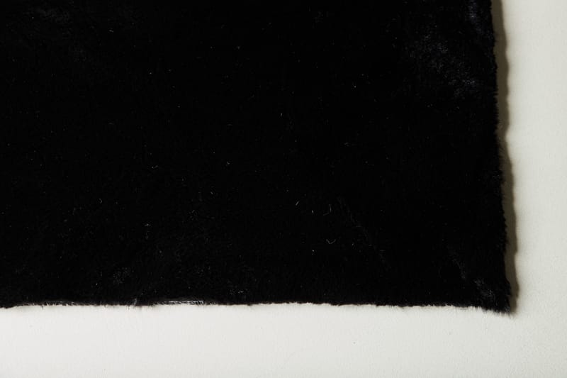 Merana Fladvævet tæppe Rektangulær 200x300 cm - Sort - Fladvævet tæppe