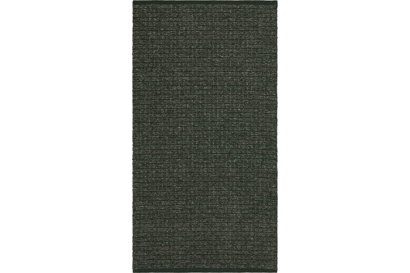 Marion Bomuldstæppe 80x150 cm Mørkegrøn - Horredsmattan - Bomuldstæpper - Små tæpper