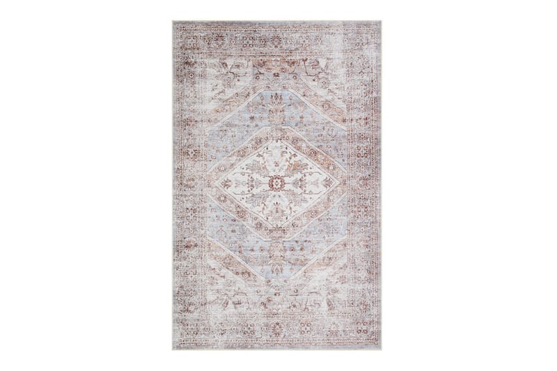 Jaismeen Wiltontæppe 280x380 cm Rektangulær - Blå/Creme - Wiltontæpper - Mønstrede tæpper