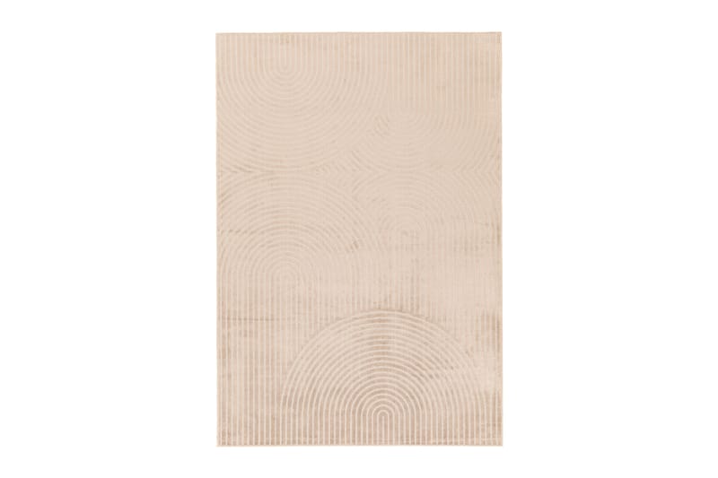 Mema Viskosetæppe 240x340 cm Rektangulær - Sand - Viskosetæpper & kunstsilketæpper