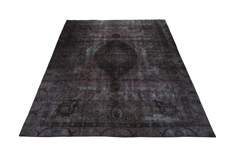 Håndknyttet persisk tæppe 268x363 cm Vintage - Blå / brun - Orientalske tæpper - Persisk tæppe