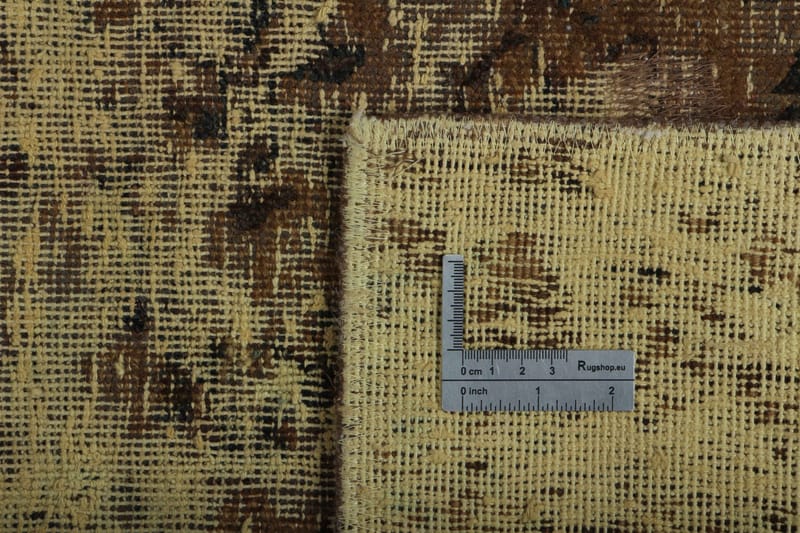Håndknyttet persisk tæppe 149x217 cm Vintage - Guld / brun - Orientalske tæpper - Persisk tæppe