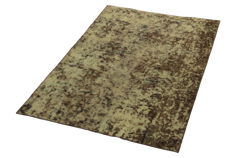 Håndknyttet persisk tæppe 149x217 cm Vintage - Guld / brun - Orientalske tæpper - Persisk tæppe